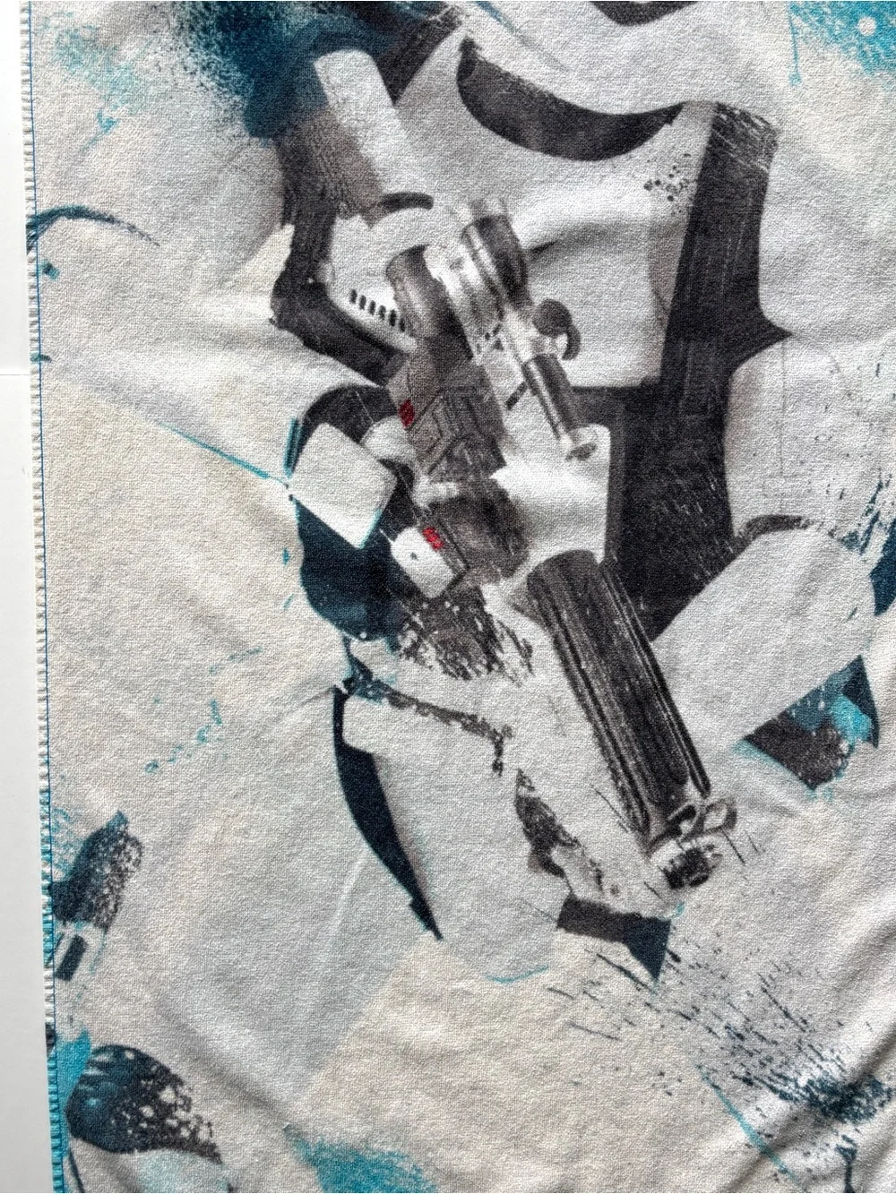 Beach Towel Star Wars Stormtrooper Graphic 26x51” 100% Cotton Vintage